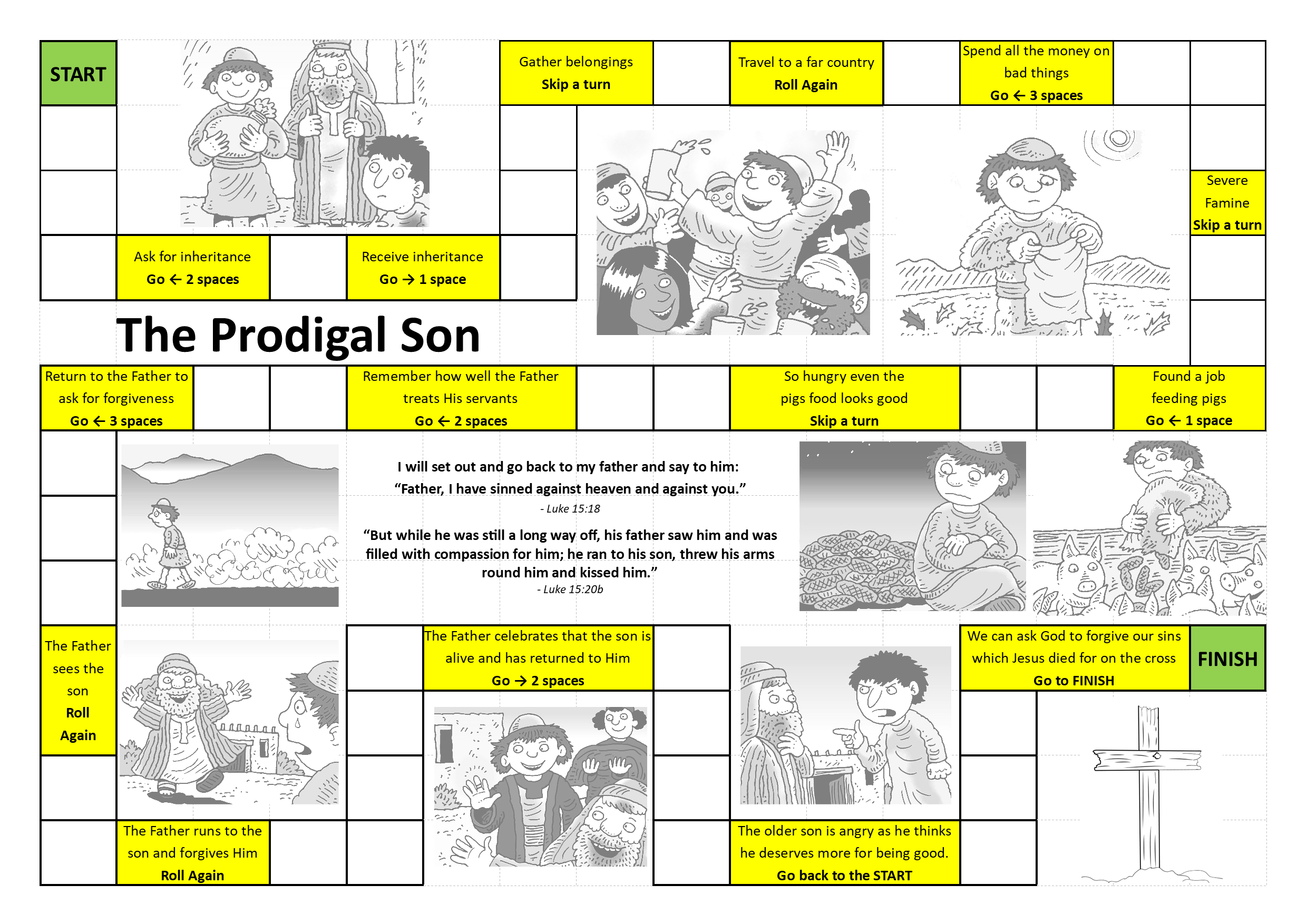 Prodigal Son Boardgame David Bell